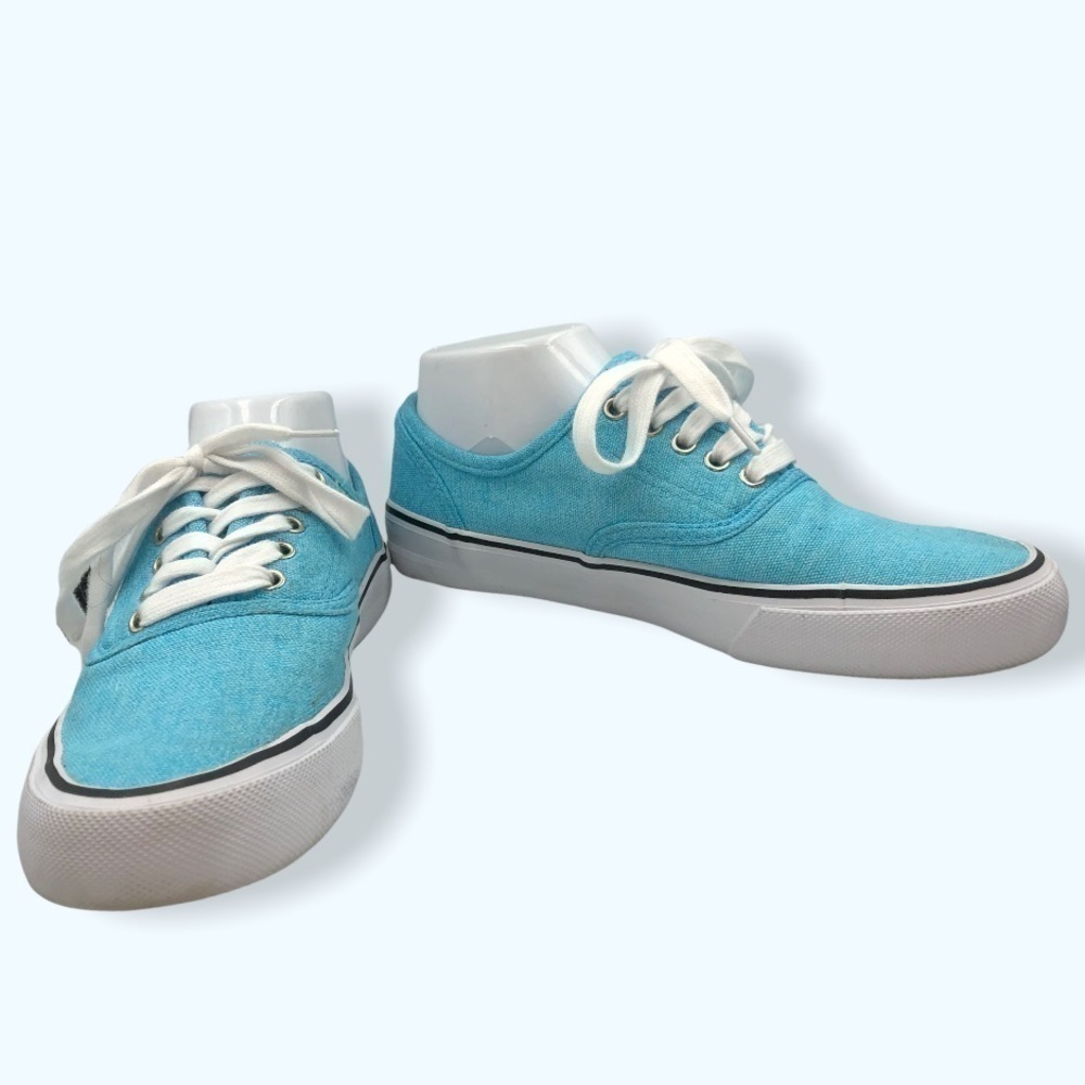 Mossimo Blue Sneaker Lace-Up Tennis Shoes Sz 9
